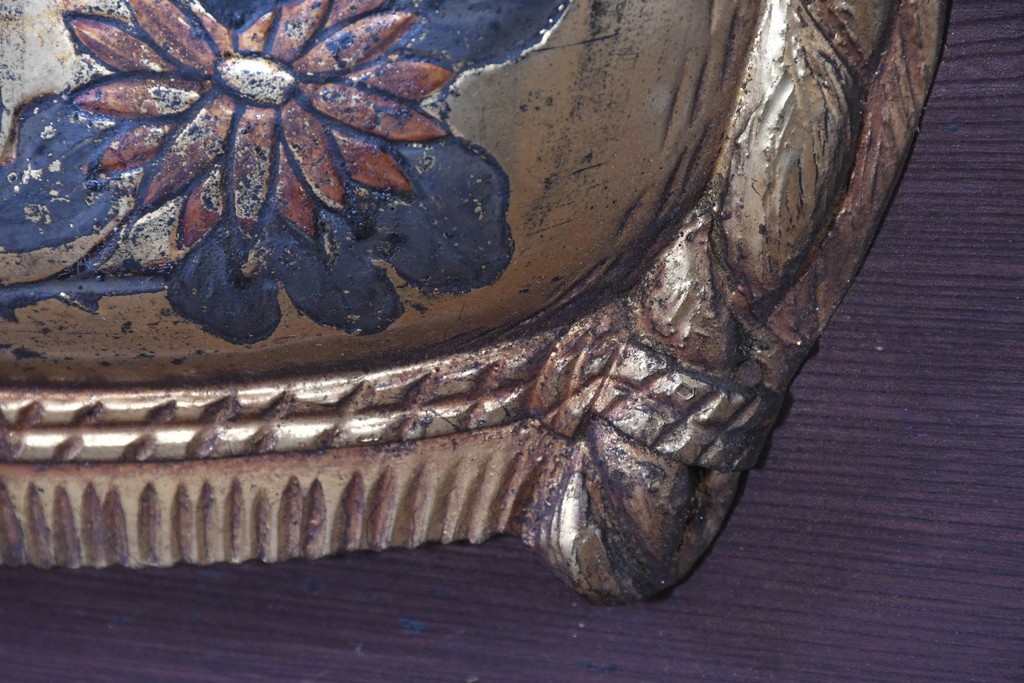 和製アンティーク　当時物　肥塚酒造「都菊」　戦前の酒屋の木製看板　(R-086277)