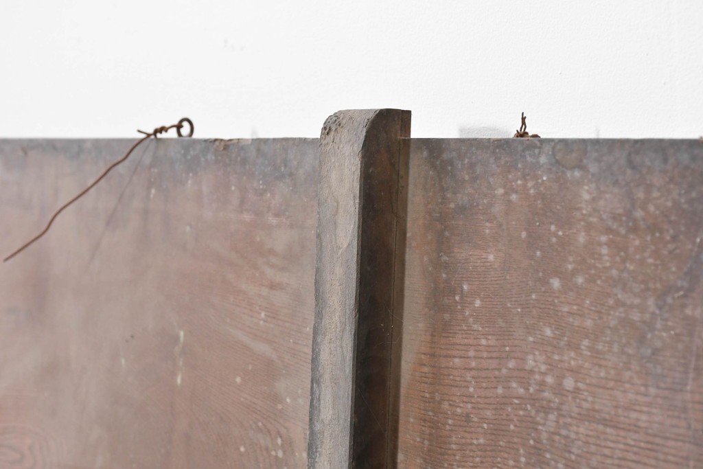 和製アンティーク　当時物　肥塚酒造「都菊」　戦前の酒屋の木製看板　(R-086277)