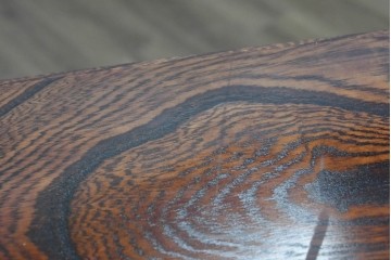 中古　岩谷堂箪笥　漆塗り　波打つ木目が美しい三尺整理箪笥　(R-086279)