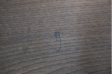 中古　美品　柏木工(KASHIWA)　WILDERNESS(ウィルダネス)　レトロカントリーな素朴さが魅力のダイニングチェア2脚セット　(R-086281)