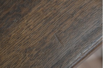 中古　美品　柏木工(KASHIWA)　WILDERNESS(ウィルダネス)　レトロカントリーな素朴さが魅力のダイニングチェア2脚セット　(R-086281)