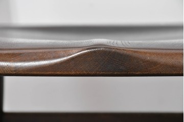 中古　美品　柏木工(KASHIWA)　WILDERNESS(ウィルダネス)　レトロカントリーな素朴さが魅力のダイニングチェア2脚セット　(R-086281)