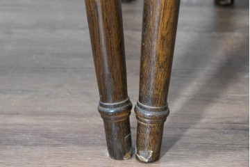 中古　美品　柏木工(KASHIWA)　WILDERNESS(ウィルダネス)　レトロカントリーな素朴さが魅力のダイニングチェア2脚セット　(R-086281)