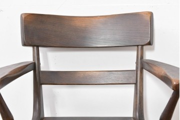 中古　美品　柏木工(KASHIWA)　WILDERNESS(ウィルダネス)　レトロカントリーな素朴さが魅力のアームチェア　(R-086283)