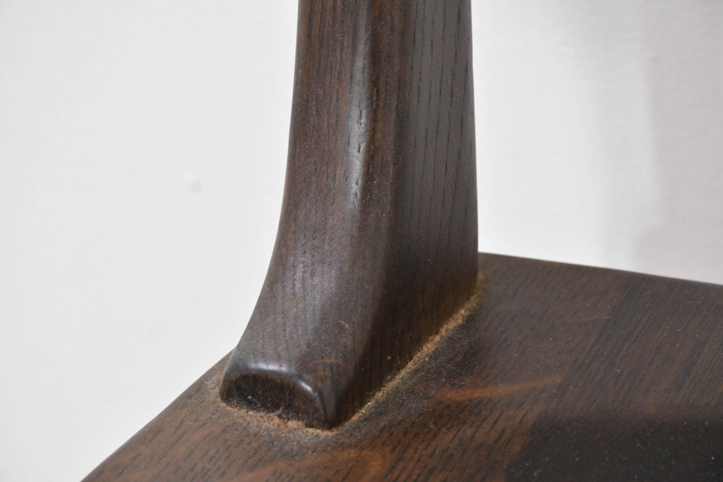 中古　美品　柏木工(KASHIWA)　WILDERNESS(ウィルダネス)　レトロカントリーな素朴さが魅力のアームチェア　(R-086283)