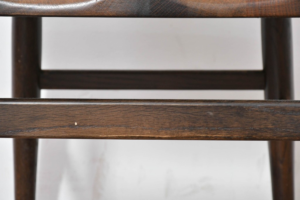 中古　美品　柏木工(KASHIWA)　WILDERNESS(ウィルダネス)　レトロカントリーな素朴さが魅力のアームチェア　(R-086283)