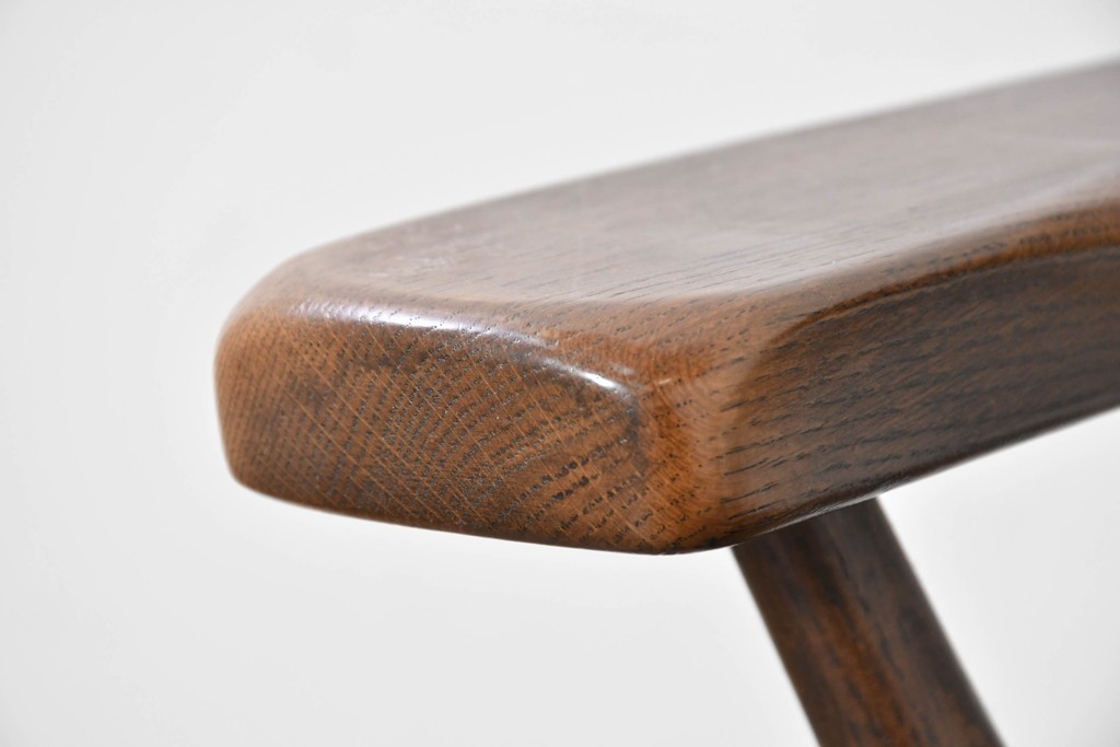 中古　美品　柏木工(KASHIWA)　WILDERNESS(ウィルダネス)　レトロカントリーな素朴さが魅力のアームチェア　(R-086283)