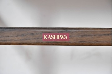 中古　美品　柏木工(KASHIWA)　WILDERNESS(ウィルダネス)　レトロカントリーな素朴さが魅力のアームチェア　(R-086283)