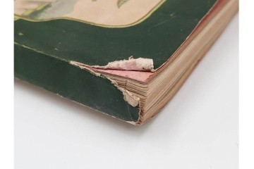 明治38年刊行　朝鮮・韓国　「京釜鉄道案内」　パノラマ写真付き　京城～釜山間の鉄道資料　(R-086291)　