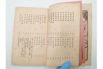 明治38年刊行　朝鮮・韓国　「京釜鉄道案内」　パノラマ写真付き　京城～釜山間の鉄道資料　(R-086291)　