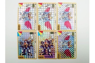 バンダイ　カードダス20　「キャッ党忍伝てやんでえ」　キラカード含む全40種フルコンプ318枚セット　外箱付き　(R-086293)