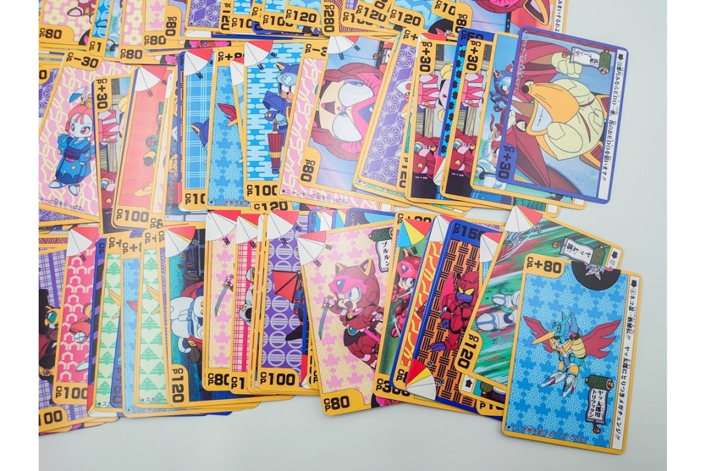 バンダイ　カードダス20　「キャッ党忍伝てやんでえ」　キラカード含む全40種フルコンプ318枚セット　外箱付き　(R-086293)