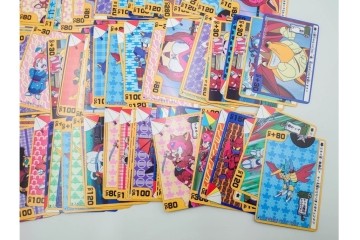 バンダイ　カードダス20　「キャッ党忍伝てやんでえ」　キラカード含む全40種フルコンプ318枚セット　外箱付き　(R-086293)