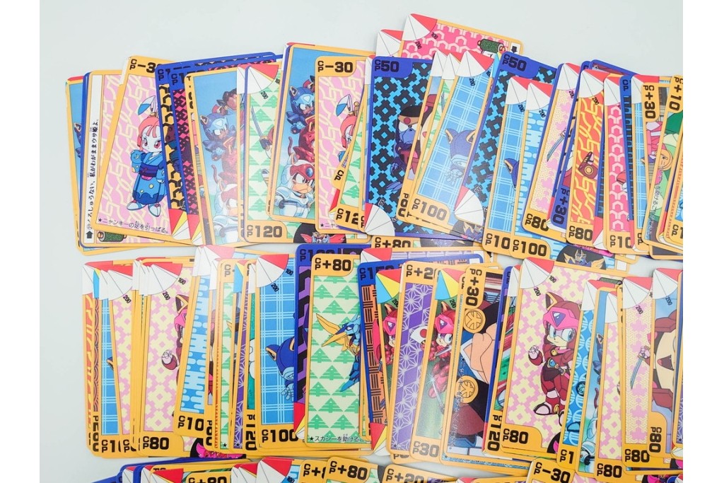 バンダイ　カードダス20　「キャッ党忍伝てやんでえ」　キラカード含む全40種フルコンプ318枚セット　外箱付き　(R-086293)