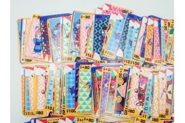 バンダイ　カードダス20　「キャッ党忍伝てやんでえ」　キラカード含む全40種フルコンプ318枚セット　外箱付き　(R-086293)