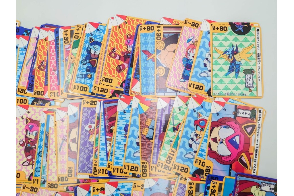 バンダイ　カードダス20　「キャッ党忍伝てやんでえ」　キラカード含む全40種フルコンプ318枚セット　外箱付き　(R-086293)