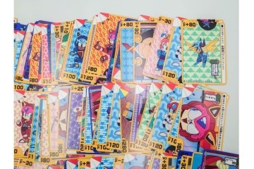 バンダイ　カードダス20　「キャッ党忍伝てやんでえ」　キラカード含む全40種フルコンプ318枚セット　外箱付き　(R-086293)