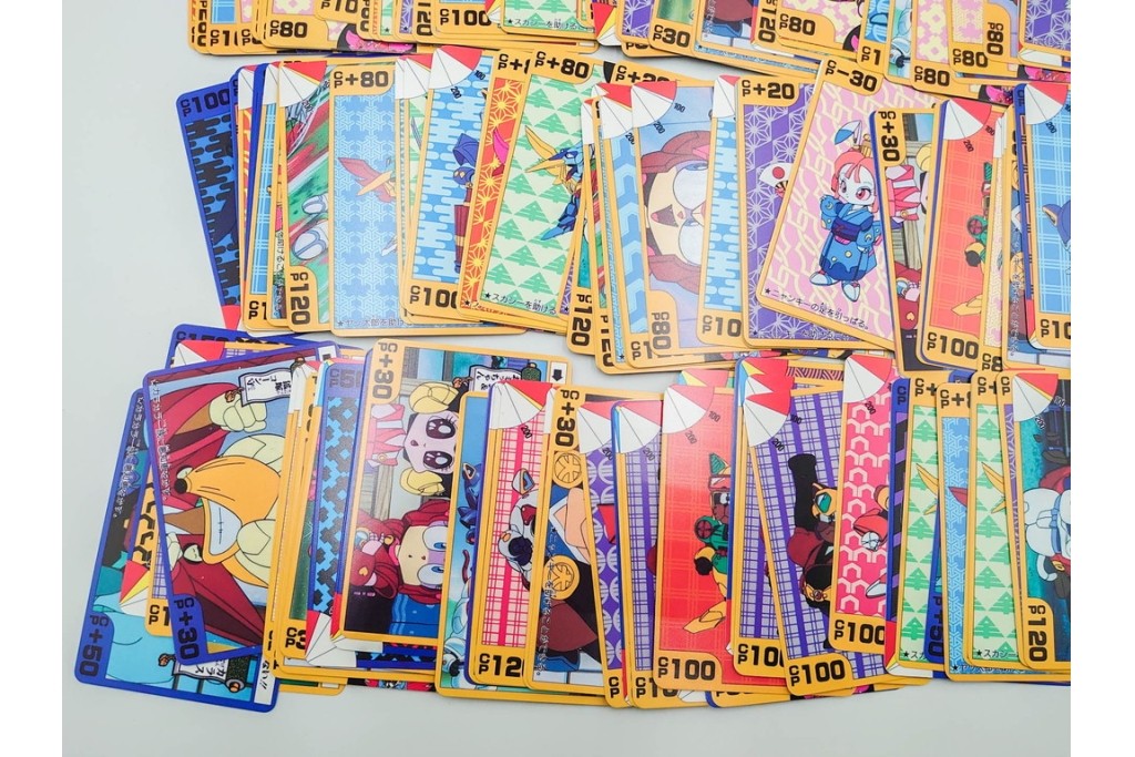 バンダイ　カードダス20　「キャッ党忍伝てやんでえ」　キラカード含む全40種フルコンプ318枚セット　外箱付き　(R-086293)