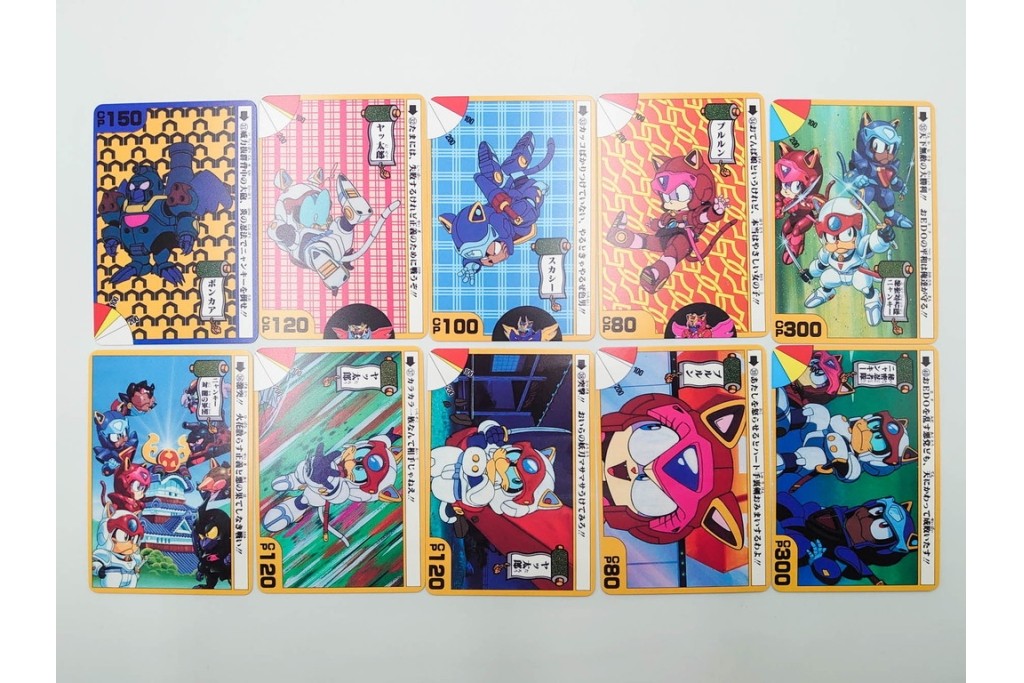 バンダイ　カードダス20　「キャッ党忍伝てやんでえ」　キラカード含む全40種フルコンプ318枚セット　外箱付き　(R-086293)