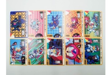 バンダイ　カードダス20　「キャッ党忍伝てやんでえ」　キラカード含む全40種フルコンプ318枚セット　外箱付き　(R-086293)