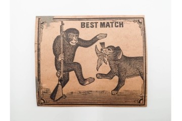 戦前　当時物　中国輸出用・日本など　レトロなマッチラベル9枚セット　(R-086295)