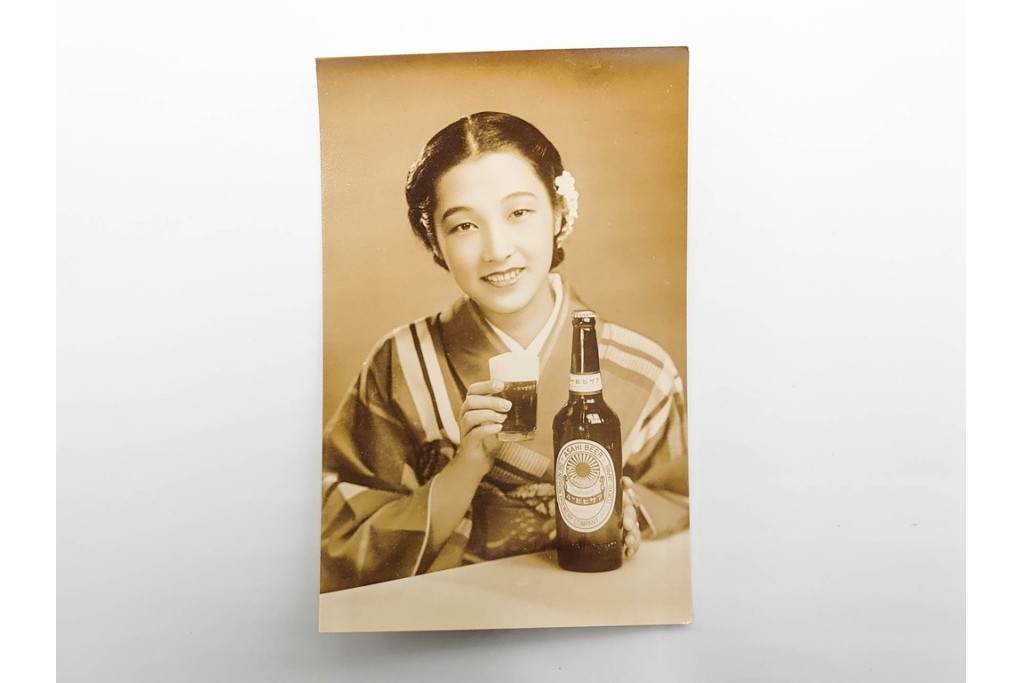 戦前　アサヒビール・サッポロビール・ニッポンビールなどの絵葉書10枚セット　(R-086300)