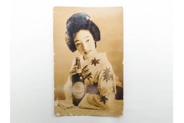 戦前　アサヒビール・サッポロビール・ニッポンビールなどの絵葉書10枚セット　(R-086300)