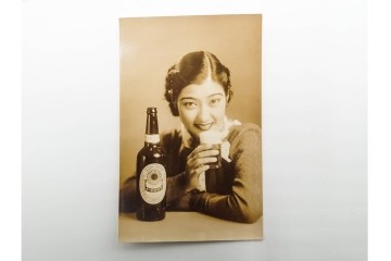 戦前　アサヒビール・サッポロビール・ニッポンビールなどの絵葉書10枚セット　(R-086300)