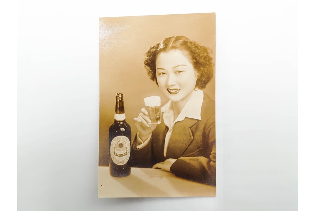 戦前　アサヒビール・サッポロビール・ニッポンビールなどの絵葉書10枚セット　(R-086300)