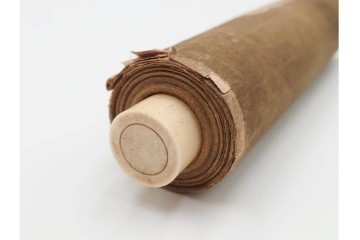 時代物　「日本諸侯之旗印」　大名家の旗印や家紋をまとめた木版画巻物　(R-086303)