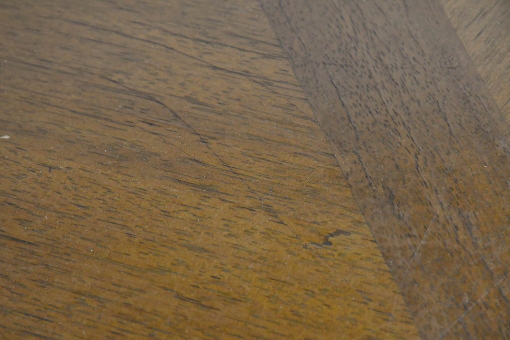 中古　maruni(マルニ木工)　地中海ロイヤルシリーズ(ROYAL)　端正な脚部と柔らかな輪郭が調和するエクステンションテーブル　定価約33万円　(R-086311)