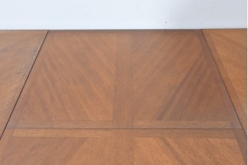 中古　maruni(マルニ木工)　地中海ロイヤルシリーズ(ROYAL)　端正な脚部と柔らかな輪郭が調和するエクステンションテーブル　定価約33万円　(R-086311)