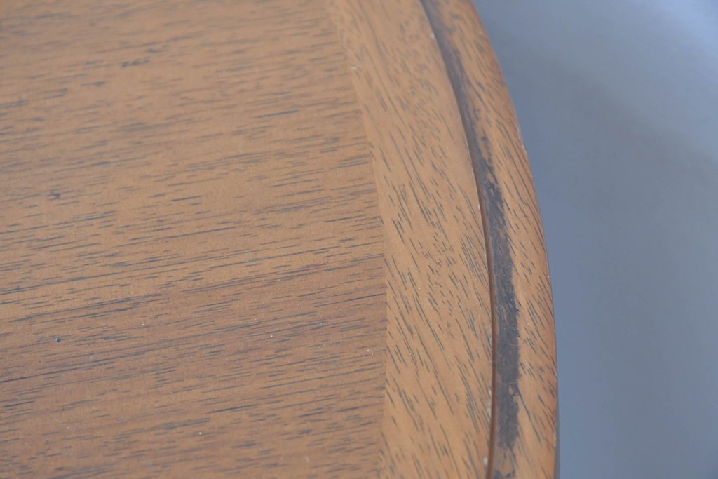 中古　maruni(マルニ木工)　地中海ロイヤルシリーズ(ROYAL)　端正な脚部と柔らかな輪郭が調和するエクステンションテーブル　定価約33万円　(R-086311)