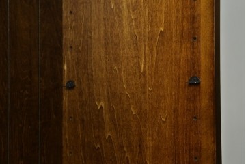中古　美品　カリモク家具(karimoku)　コロニアルシリーズ　クラシカルな意匠の本棚　定価約18万円　(R-086315)