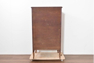 中古　六本木アピス(APIS)取り扱い　イタリア最高級家具　MARCONI ARTE(マルコーニ アルテ)　象嵌装飾が芸術品のような存在感を放つチェスト　定価約46万円　(R-086317)