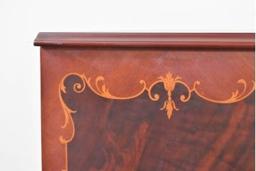 中古　六本木アピス(APIS)取り扱い　イタリア最高級家具　MARCONI ARTE(マルコーニ アルテ)　象嵌装飾が芸術品のような存在感を放つチェスト　定価約46万円　(R-086317)