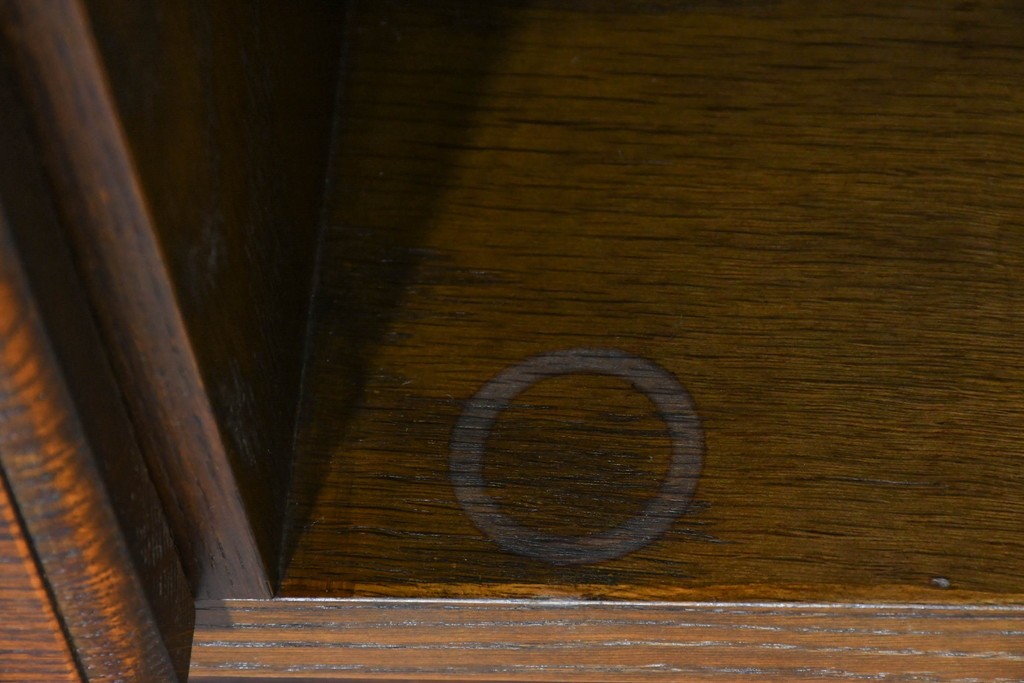 中古　美品　三越家具(現カントリーハウス)　Brugge(ブルージュ)　木目が美しいライティングビューロー　定価約37万円　(R-086318)