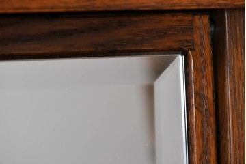 中古　美品　三越家具(現カントリーハウス)　Brugge(ブルージュ)　木目が美しいライティングビューロー　定価約37万円　(R-086318)