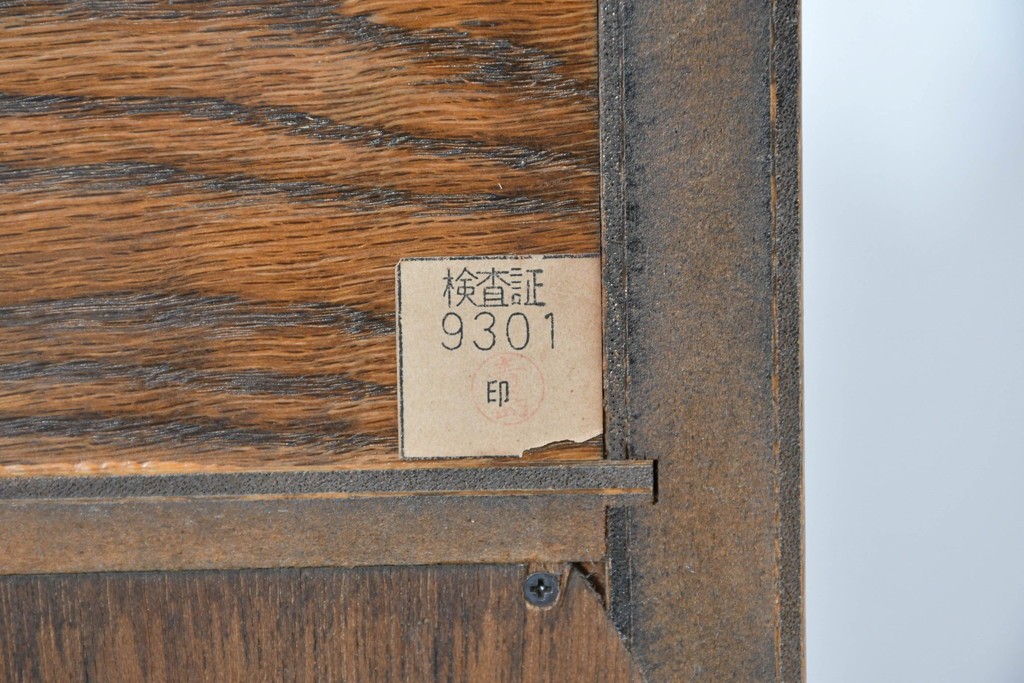 中古　美品　三越家具(現カントリーハウス)　Brugge(ブルージュ)　木目が美しいライティングビューロー　定価約37万円　(R-086318)