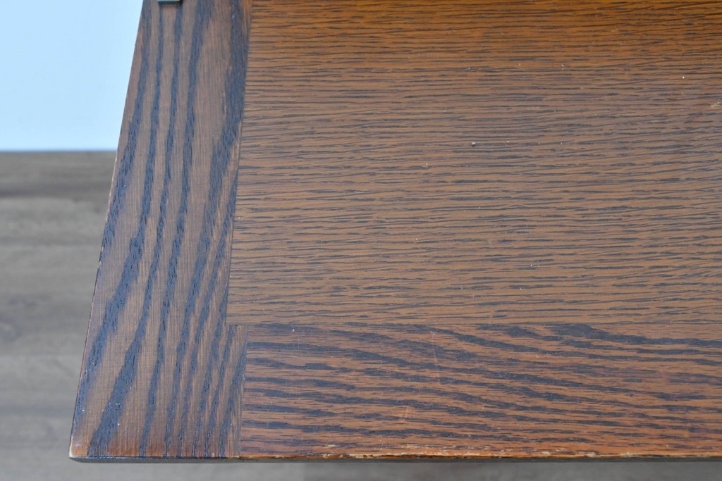 中古　美品　三越家具(現カントリーハウス)　Brugge(ブルージュ)　木目が美しいライティングビューロー　定価約37万円　(R-086318)