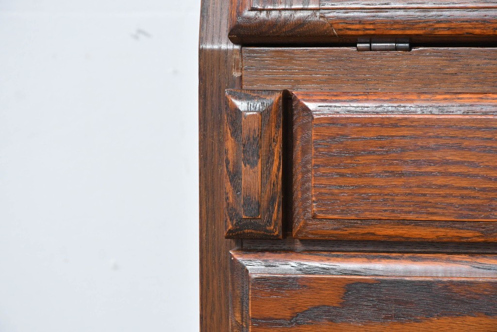 中古　美品　三越家具(現カントリーハウス)　Brugge(ブルージュ)　木目が美しいライティングビューロー　定価約37万円　(R-086318)