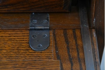 中古　美品　三越家具(現カントリーハウス)　Brugge(ブルージュ)　木目が美しいライティングビューロー　定価約37万円　(R-086318)