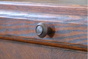 中古　美品　三越家具(現カントリーハウス)　Brugge(ブルージュ)　木目が美しいライティングビューロー　定価約37万円　(R-086318)