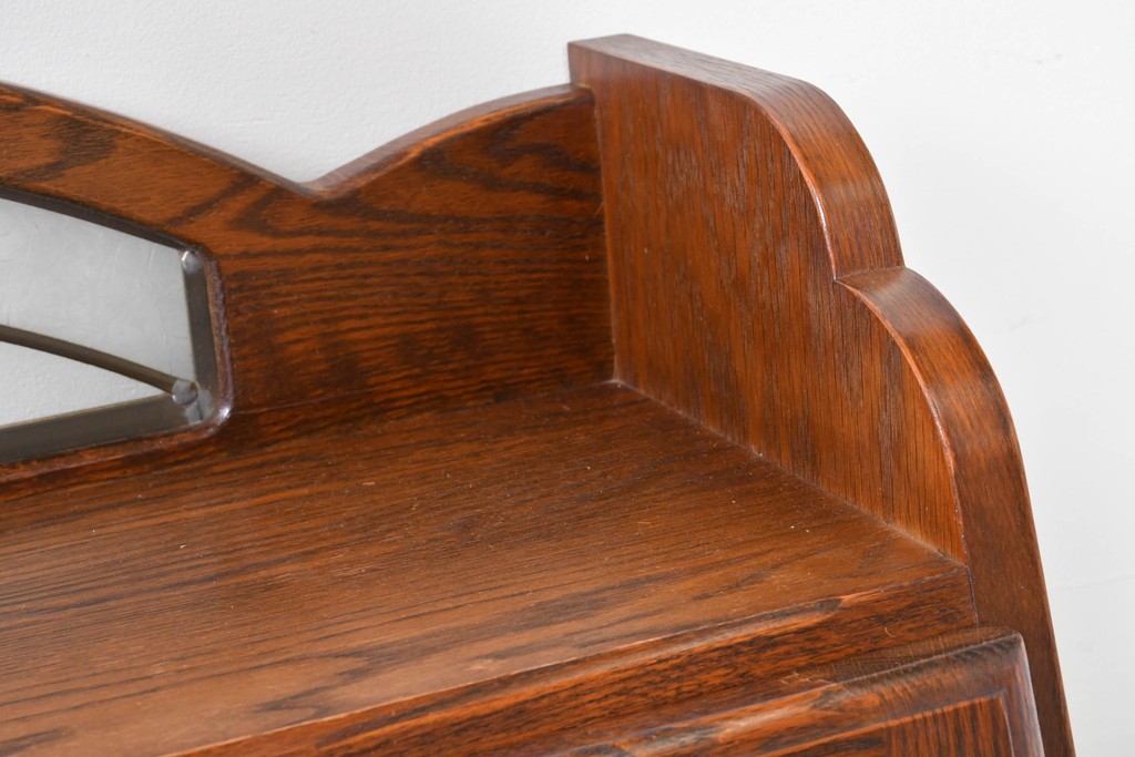 中古　美品　三越家具(現カントリーハウス)　Brugge(ブルージュ)　木目が美しいライティングビューロー　定価約37万円　(R-086318)