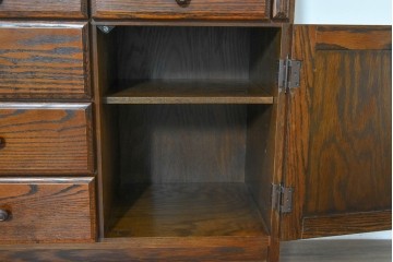 中古　美品　三越家具(現カントリーハウス)　Brugge(ブルージュ)　木目が美しいライティングビューロー　定価約37万円　(R-086318)