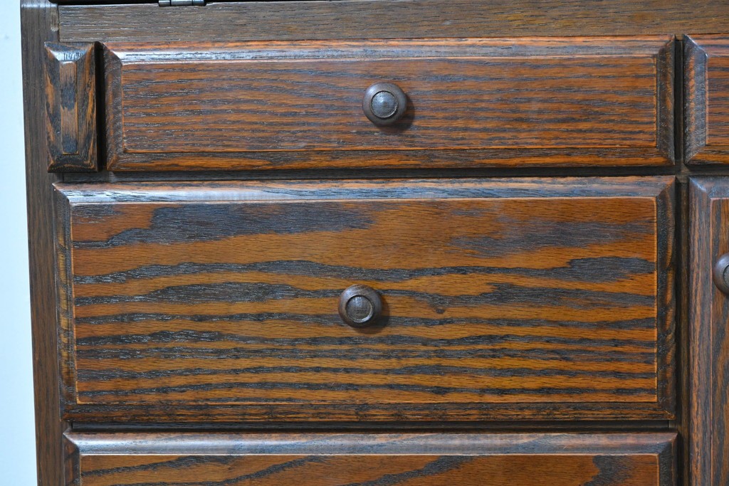 中古　美品　三越家具(現カントリーハウス)　Brugge(ブルージュ)　木目が美しいライティングビューロー　定価約37万円　(R-086318)