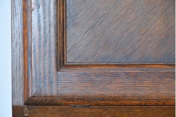 中古　美品　三越家具(現カントリーハウス)　Brugge(ブルージュ)　木目が美しいライティングビューロー　定価約37万円　(R-086318)