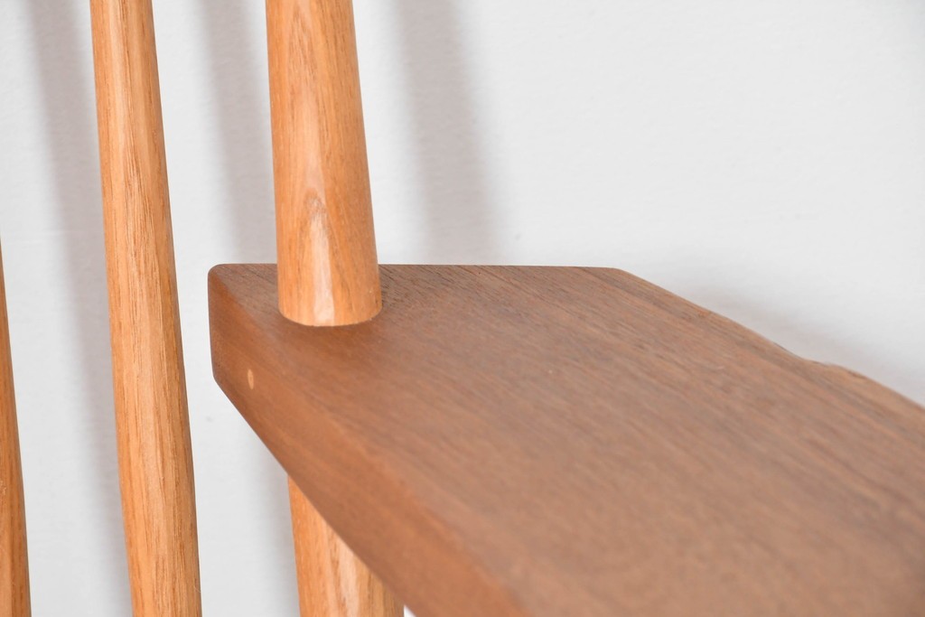 中古　ジョージ・ナカシマ(George Nakashima)　ウォールナット材　LOUNGE ARM(ラウンジアーム)　One Arm(ワンアーム・片肘)　CN103　左アーム付きラウンジチェア　(R-086321)