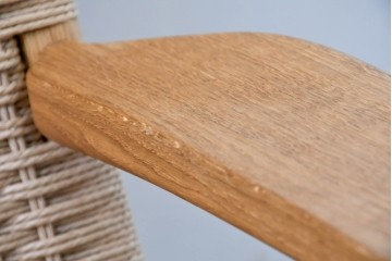 中古　超美品　CARL HANSEN & SON(カール・ハンセン&サン)　Hans J. Wegner(ハンス・J・ウェグナー)デザイン CH25　オーク材　ペーパーコードのラウンジチェア　定価約56万7千円　(R-086323)