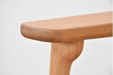 中古　超美品　CARL HANSEN & SON(カール・ハンセン&サン)　Hans J. Wegner(ハンス・J・ウェグナー)デザイン CH25　オーク材　ペーパーコードのラウンジチェア　定価約56万7千円　(R-086323)